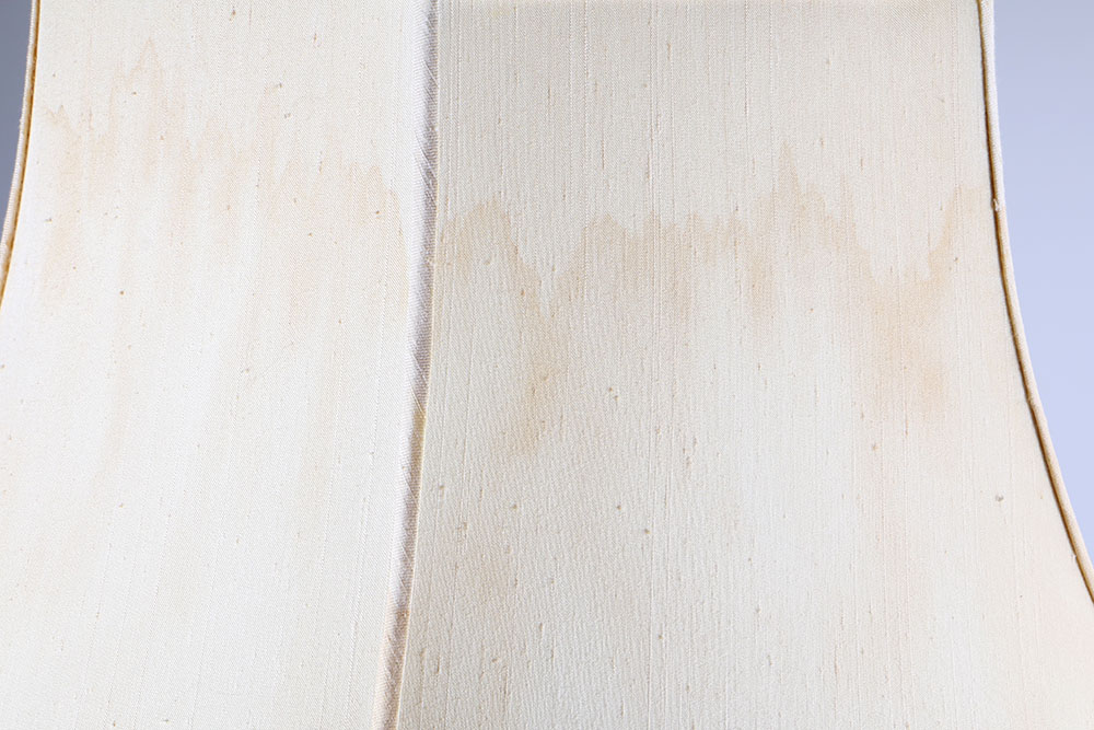 Pair Olive Green Ceramic Table Lamps