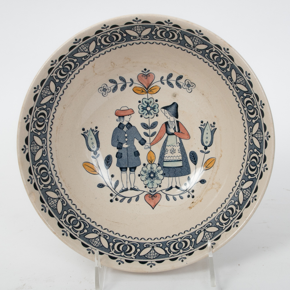 Johnson Brothers Old Granite "Hearts & Flowers" Ironstone Dinner Service