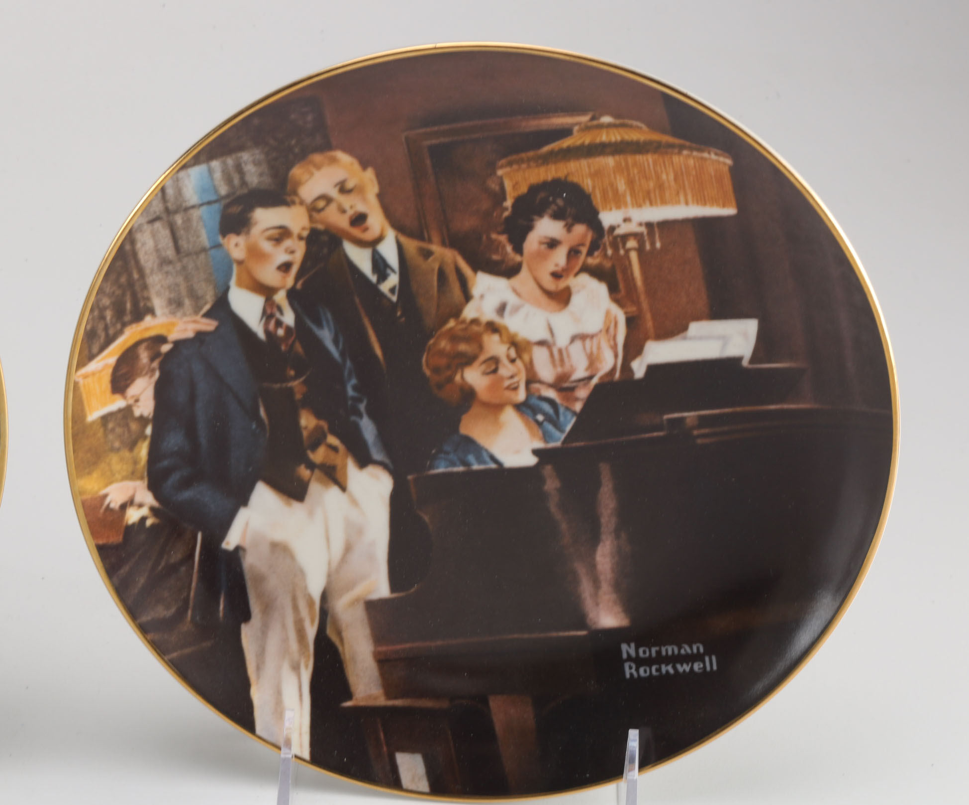 Collection of Limited Edition Norman Rockwell Plates