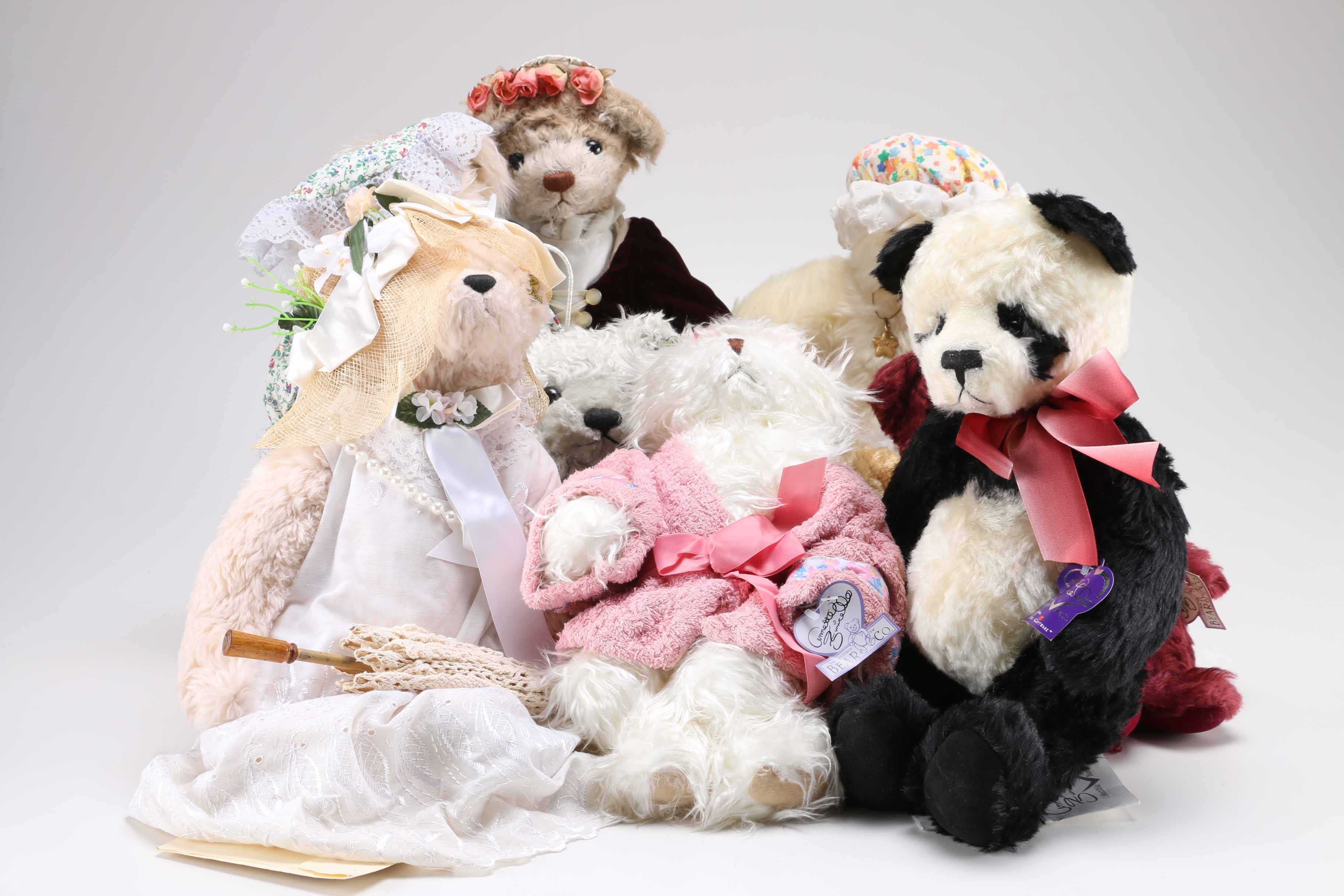 Collection of Annette Funicello Collectible Bears