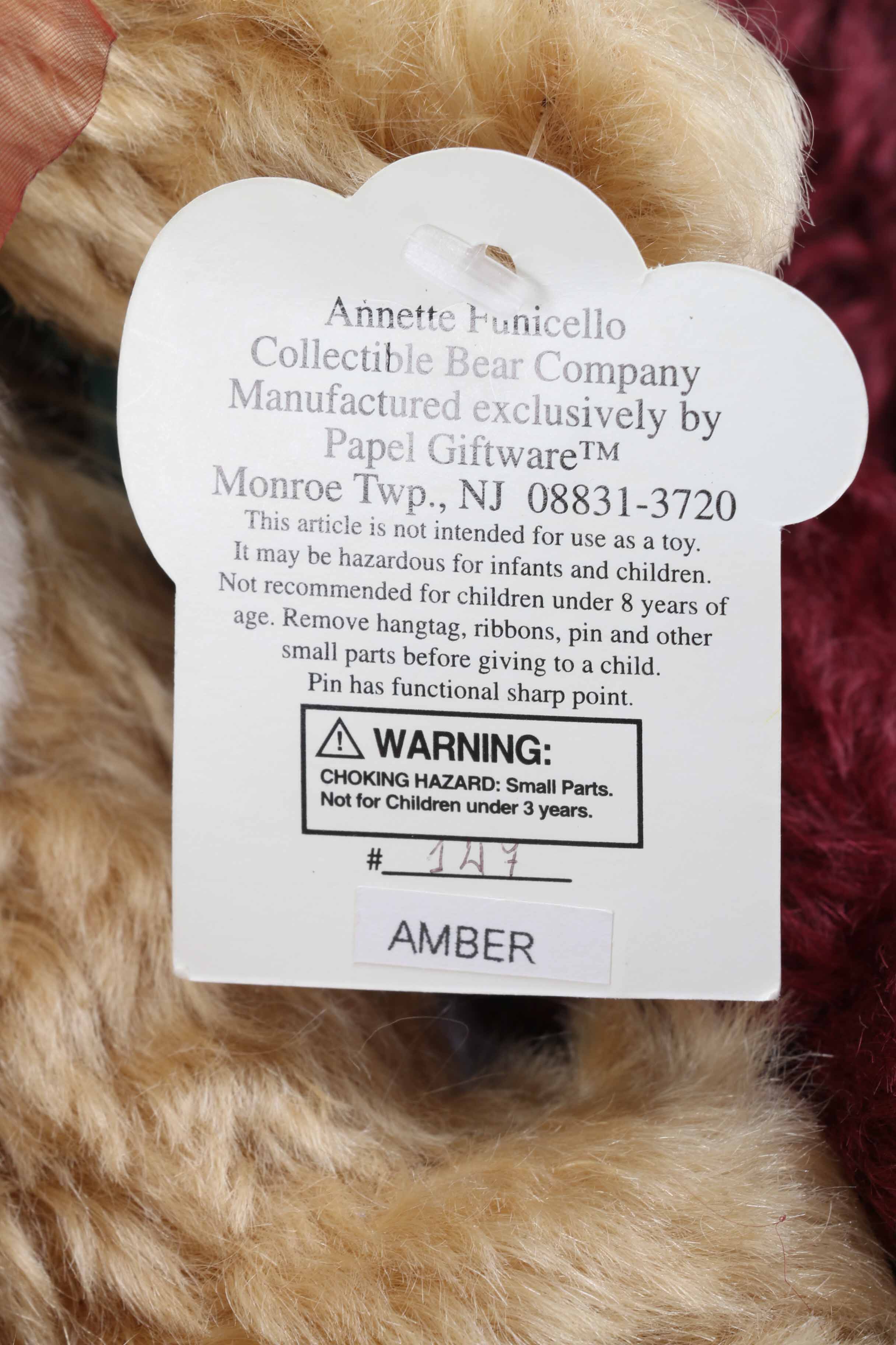 Collection of Annette Funicello Collectible Bears