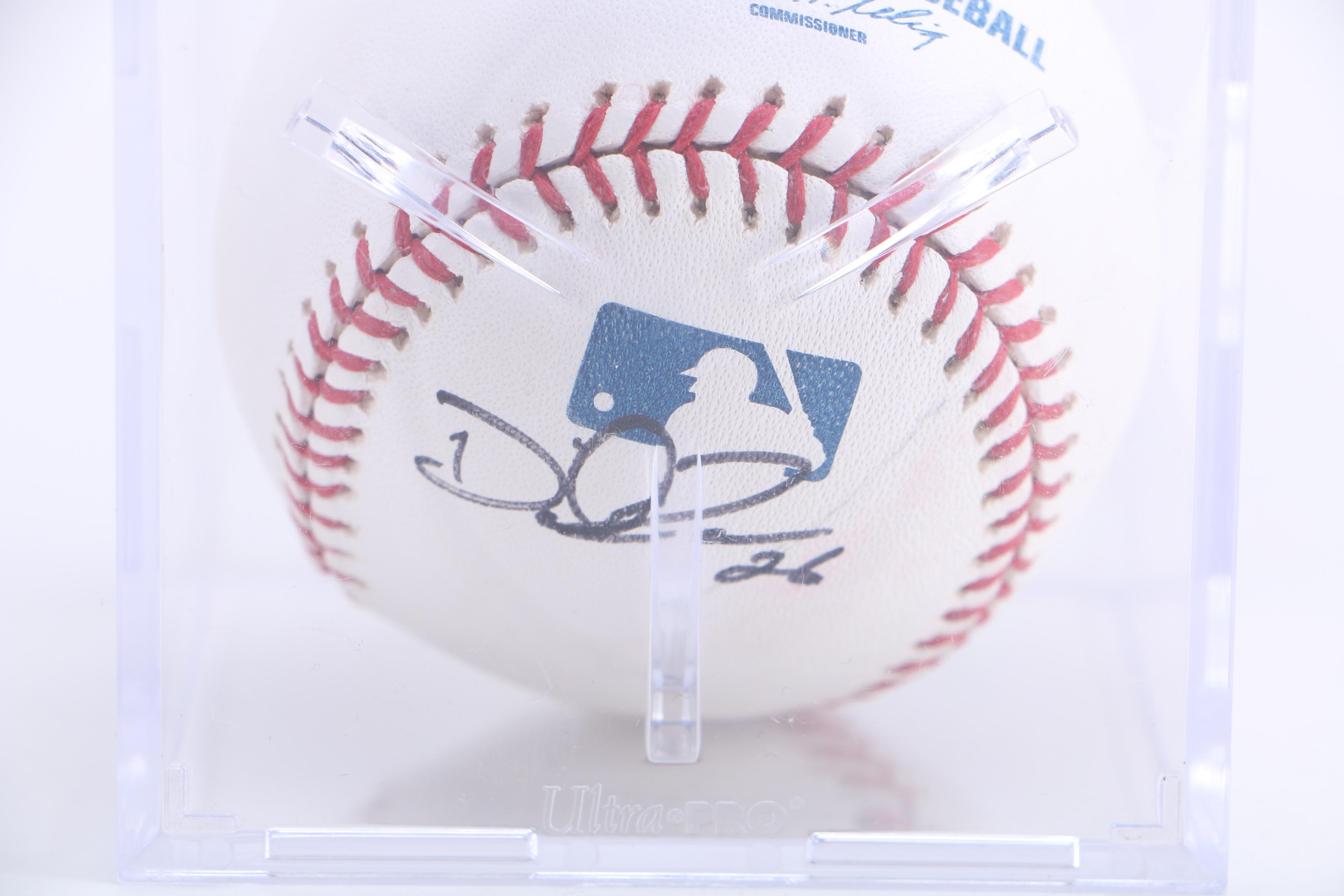 David Ross Autographed Baseball