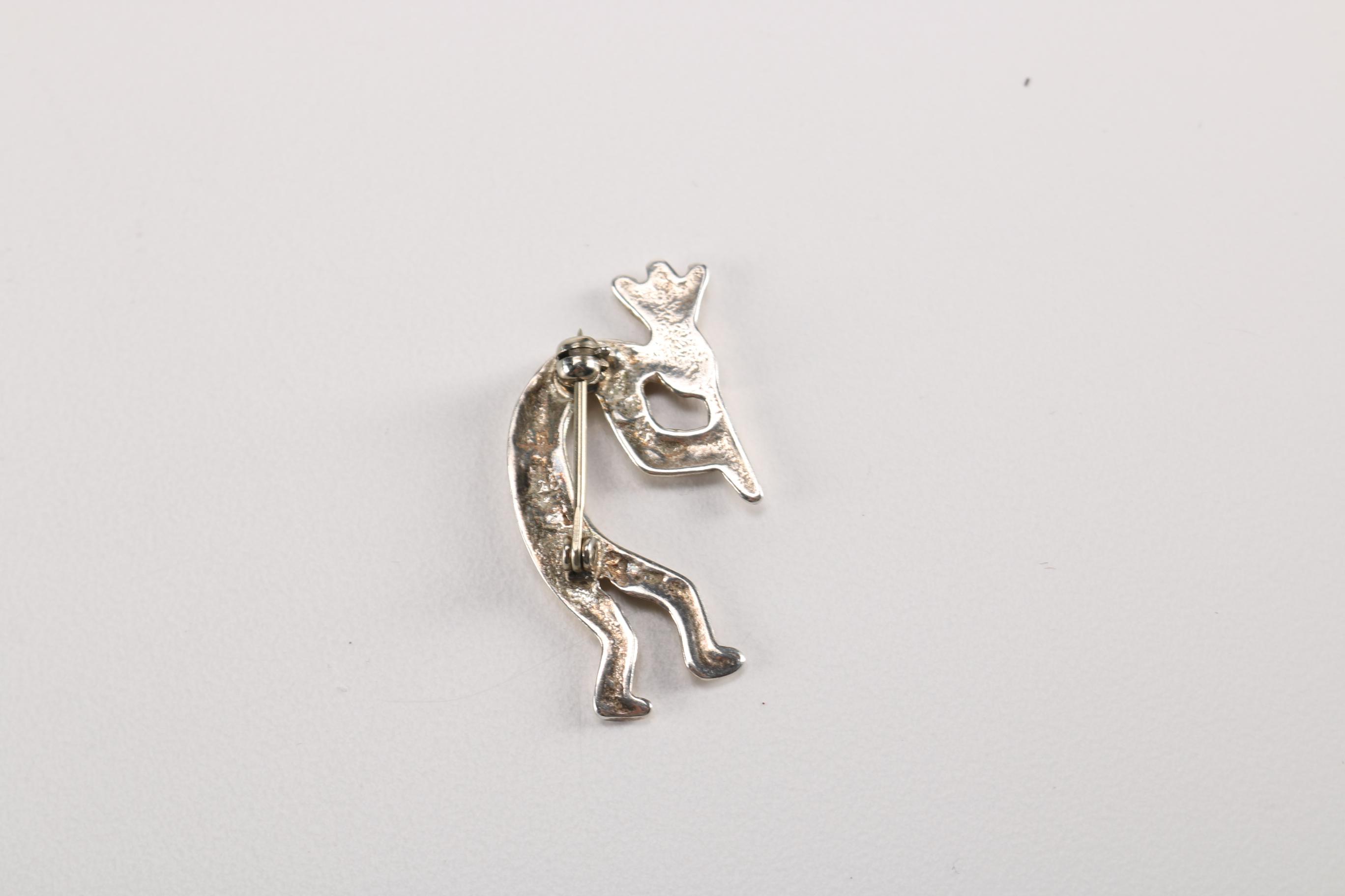 Southwestern Style Sterling Jewelry With Kokopelli