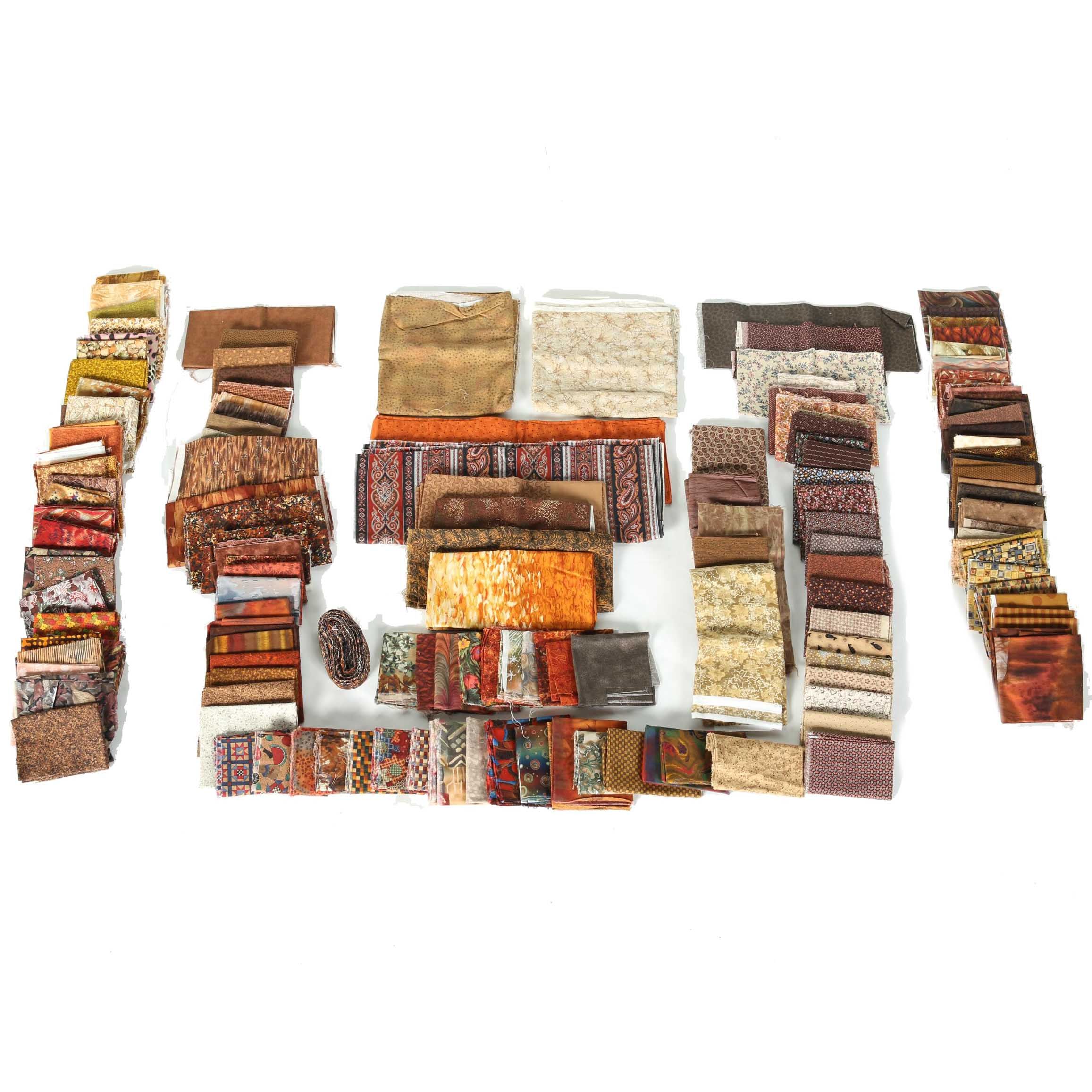 Earth Tone Quilt Fabric