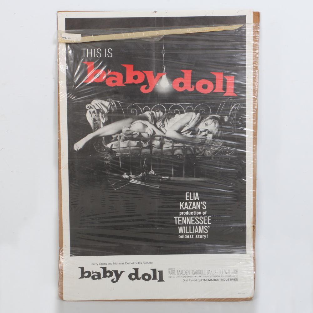Elia Kazan's "Baby Doll" Film Poster