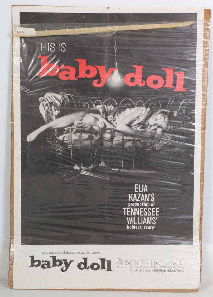 Elia Kazan's "Baby Doll" Film Poster