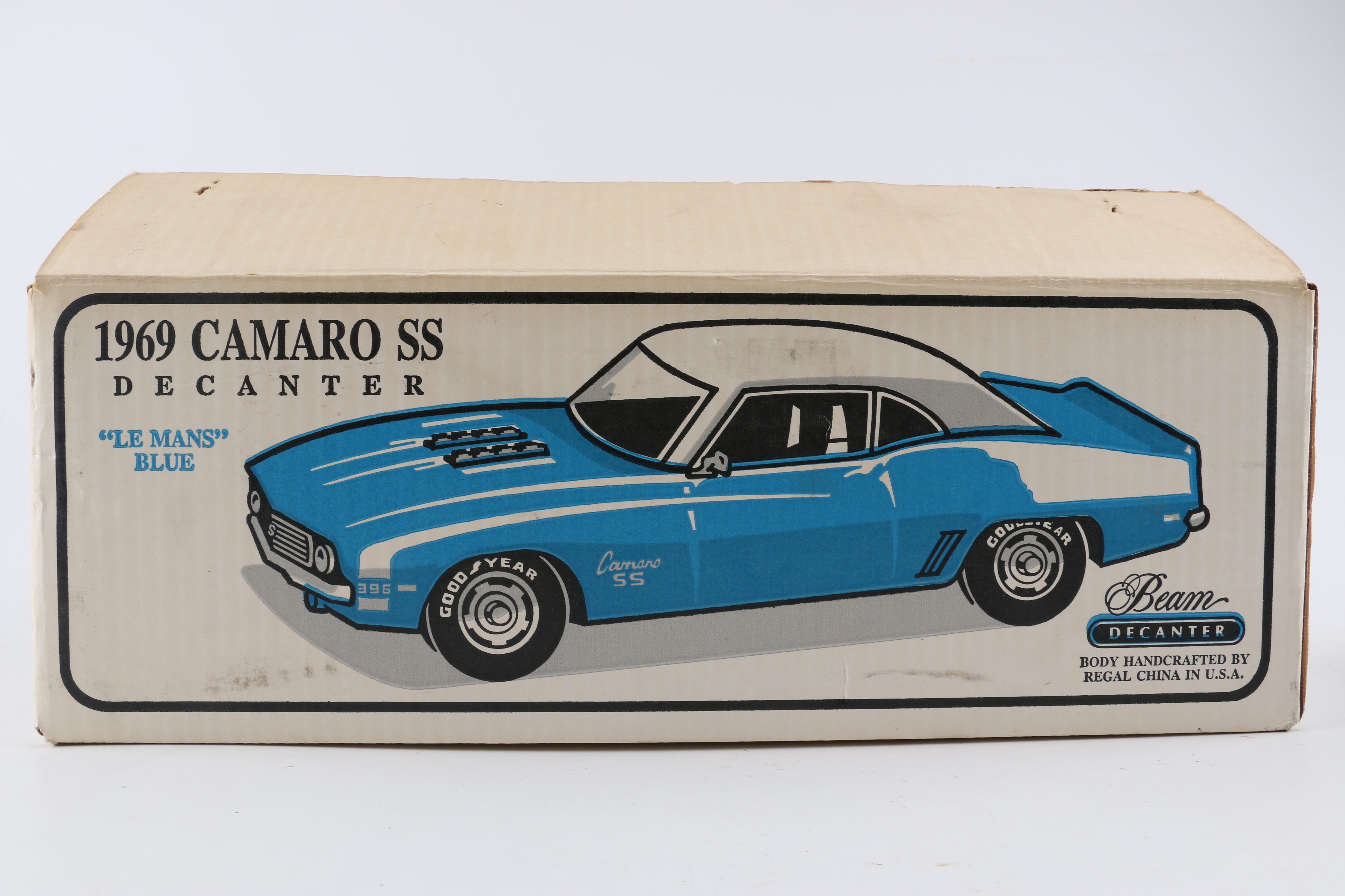 1969 Chevrolet Camaro Jim Beam Decanter