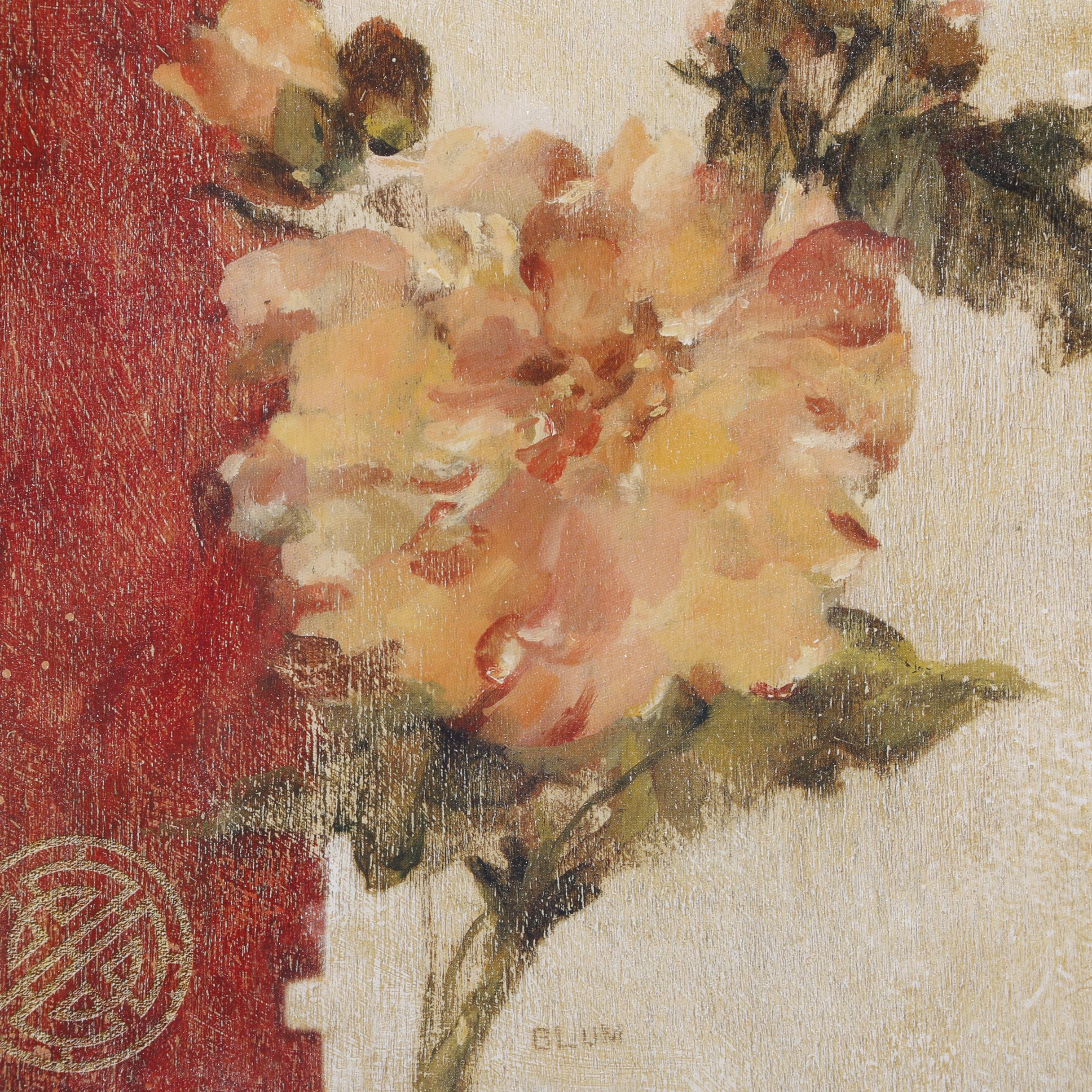 Cheri Blum Offset Lithographs of Flowers