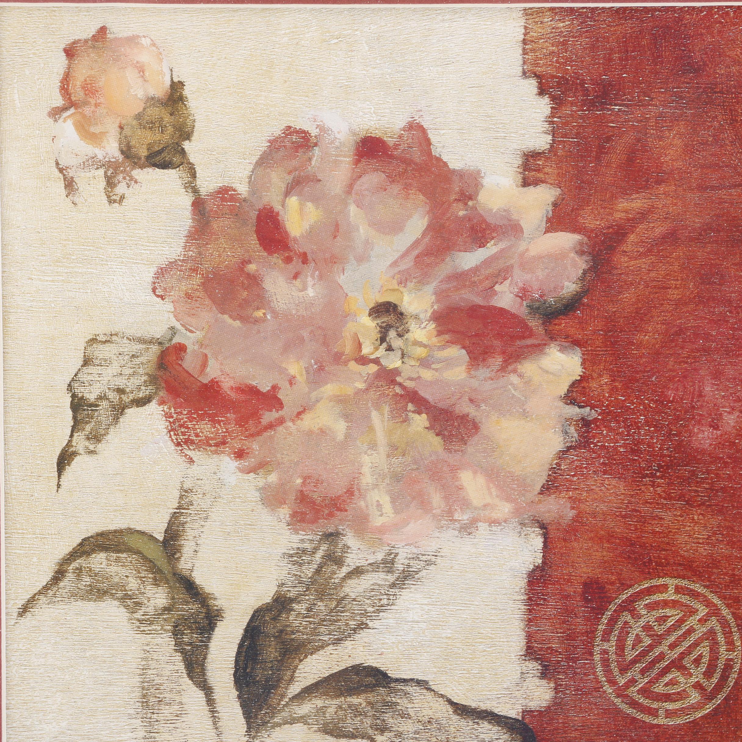 Cheri Blum Offset Lithographs of Flowers