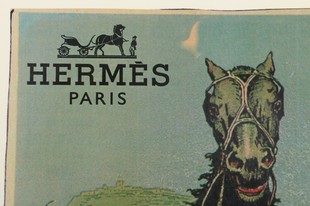 Hermes Fairchild Paris Signed Limited Edition Art Poster