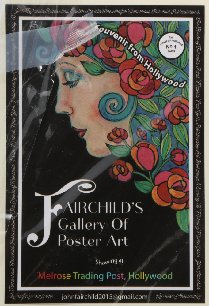 Hermes Fairchild Paris Signed Limited Edition Art Poster