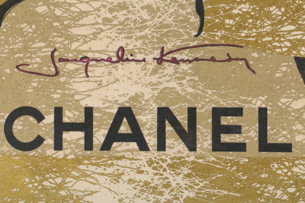 John Fairchild Paris Artist Proof Serigraph of Jacqueline Kennedy