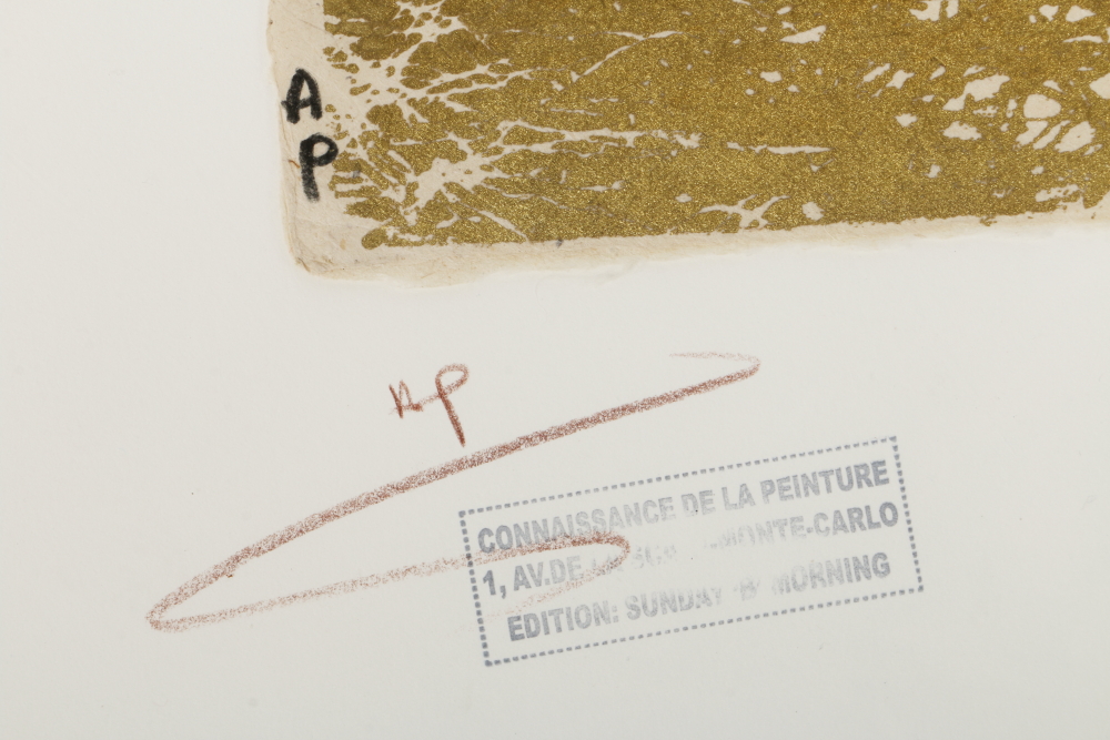 John Fairchild Paris Artist Proof Serigraph of Jacqueline Kennedy