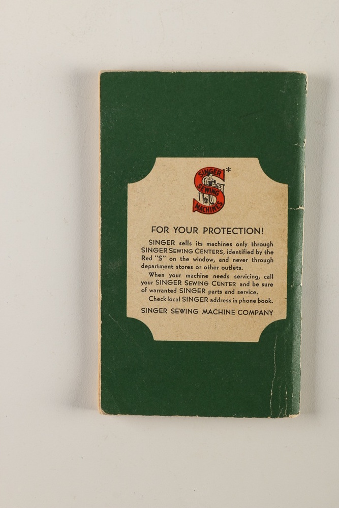 1920 Singer "Redeye" Sewing Machine