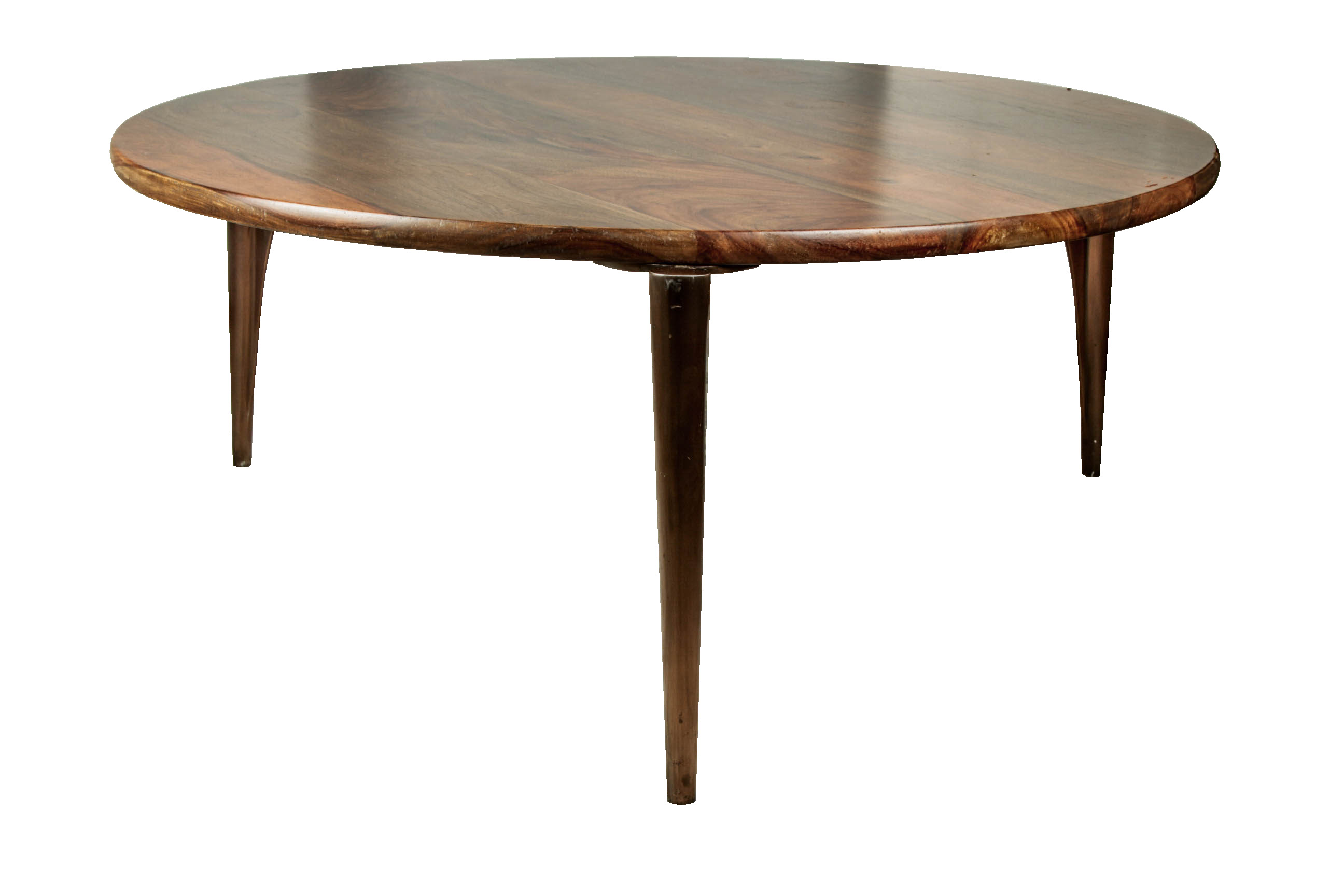 Three-Legged Wooden Table