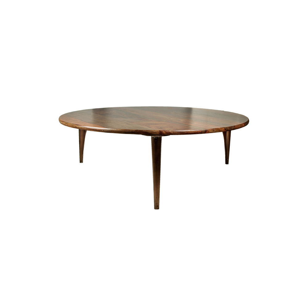 Three-Legged Wooden Table