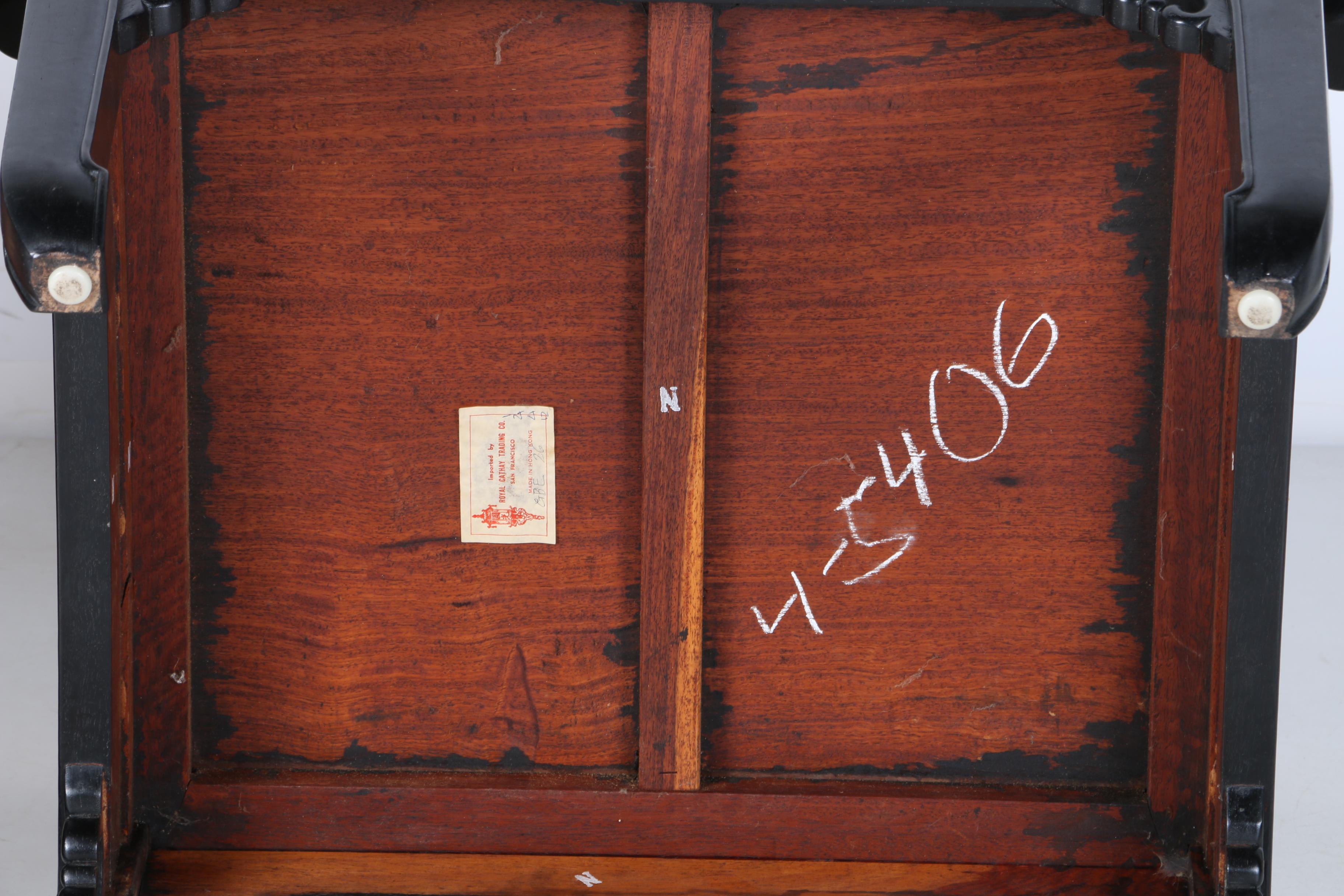 1960's Royal Cathay Teak Chinese Horseshoe Chairs