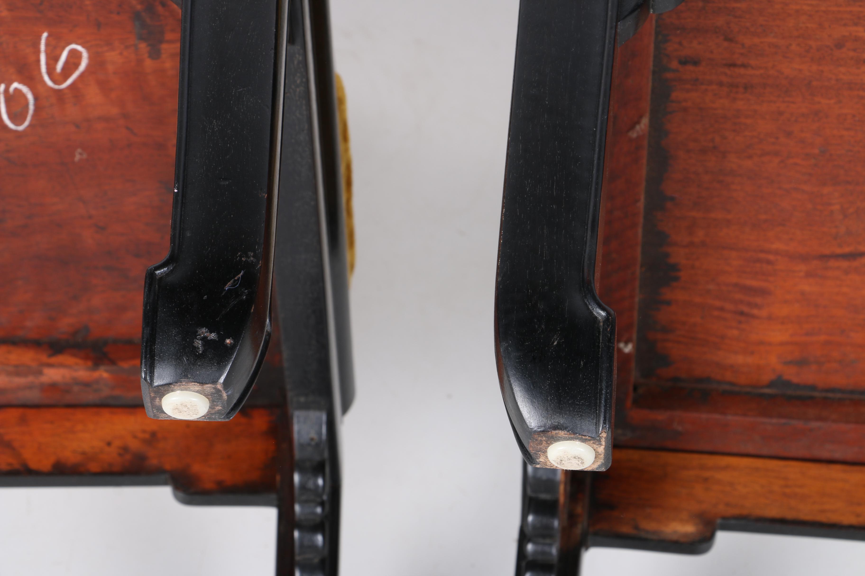 1960's Royal Cathay Teak Chinese Horseshoe Chairs