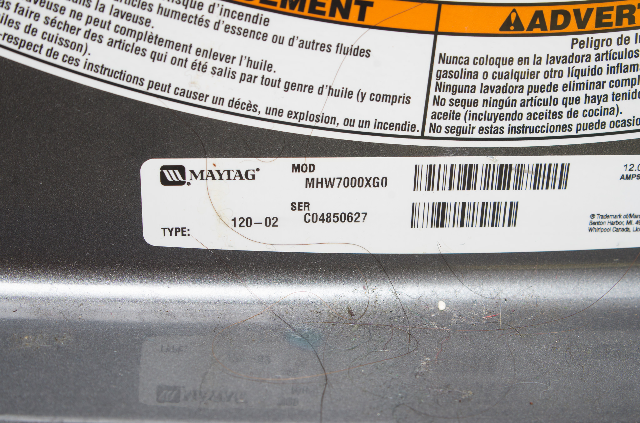 Maytag Maxima Washer Dryer Combo