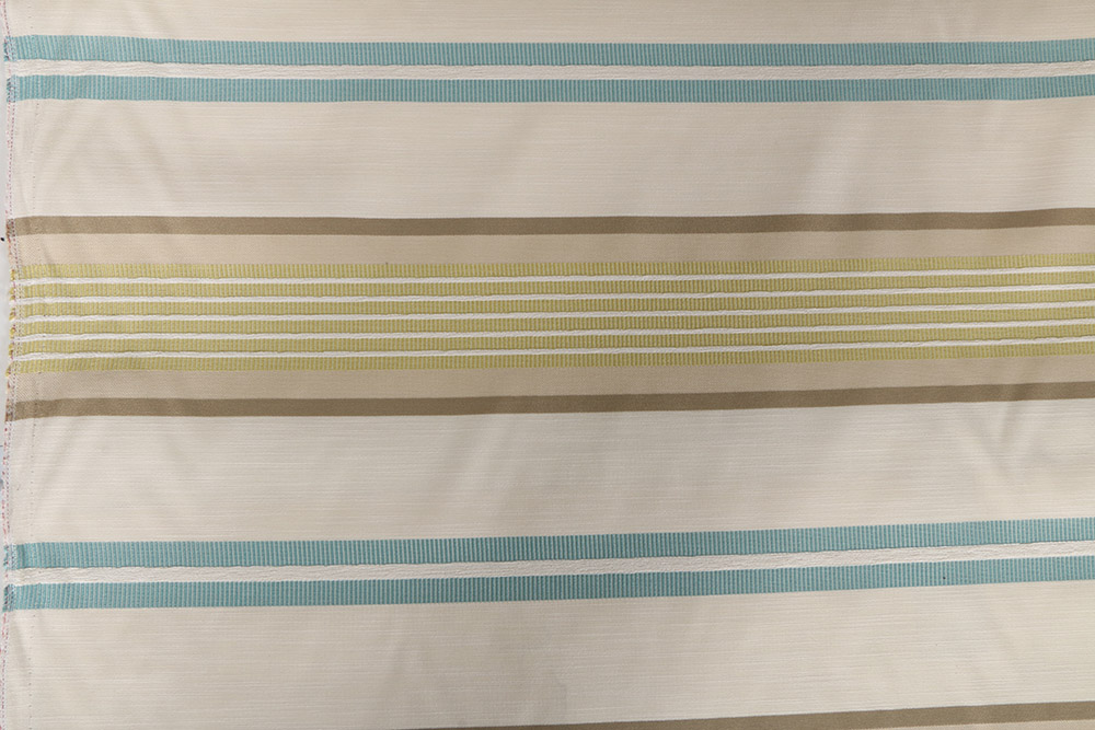 Striped Linen Blend Fabric