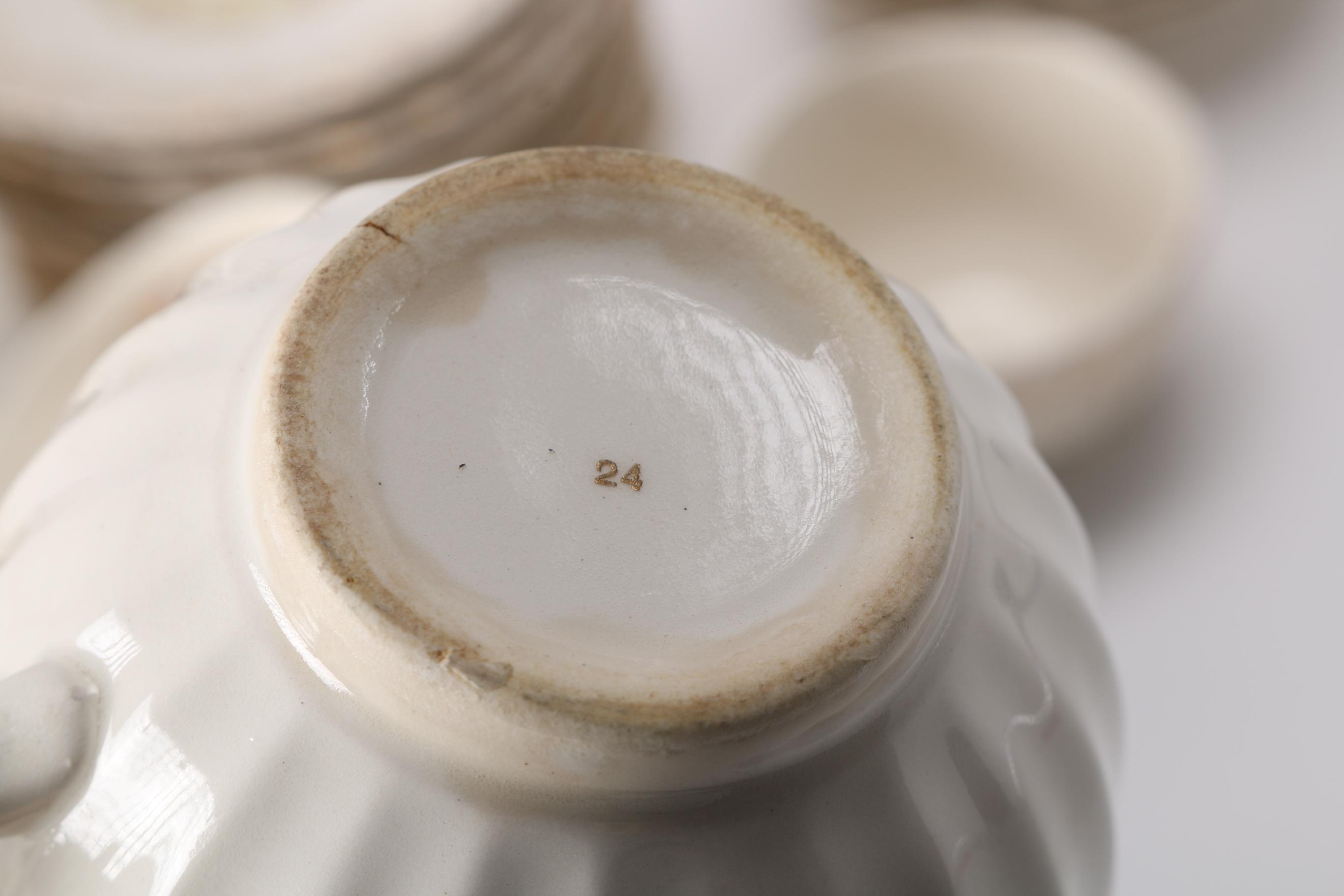 Set of American Limoges 22K Gold "Toledo Delight" Tableware