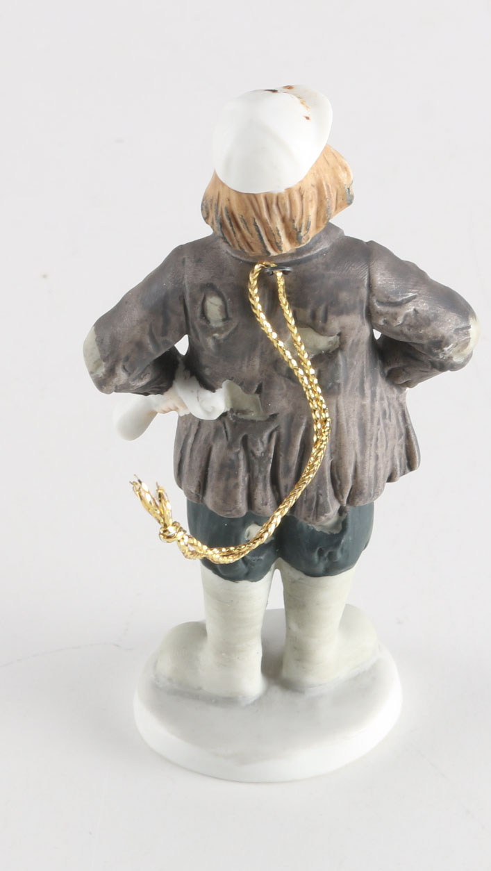 Porcelain Emmett Kelly Jr. Clown Ornament