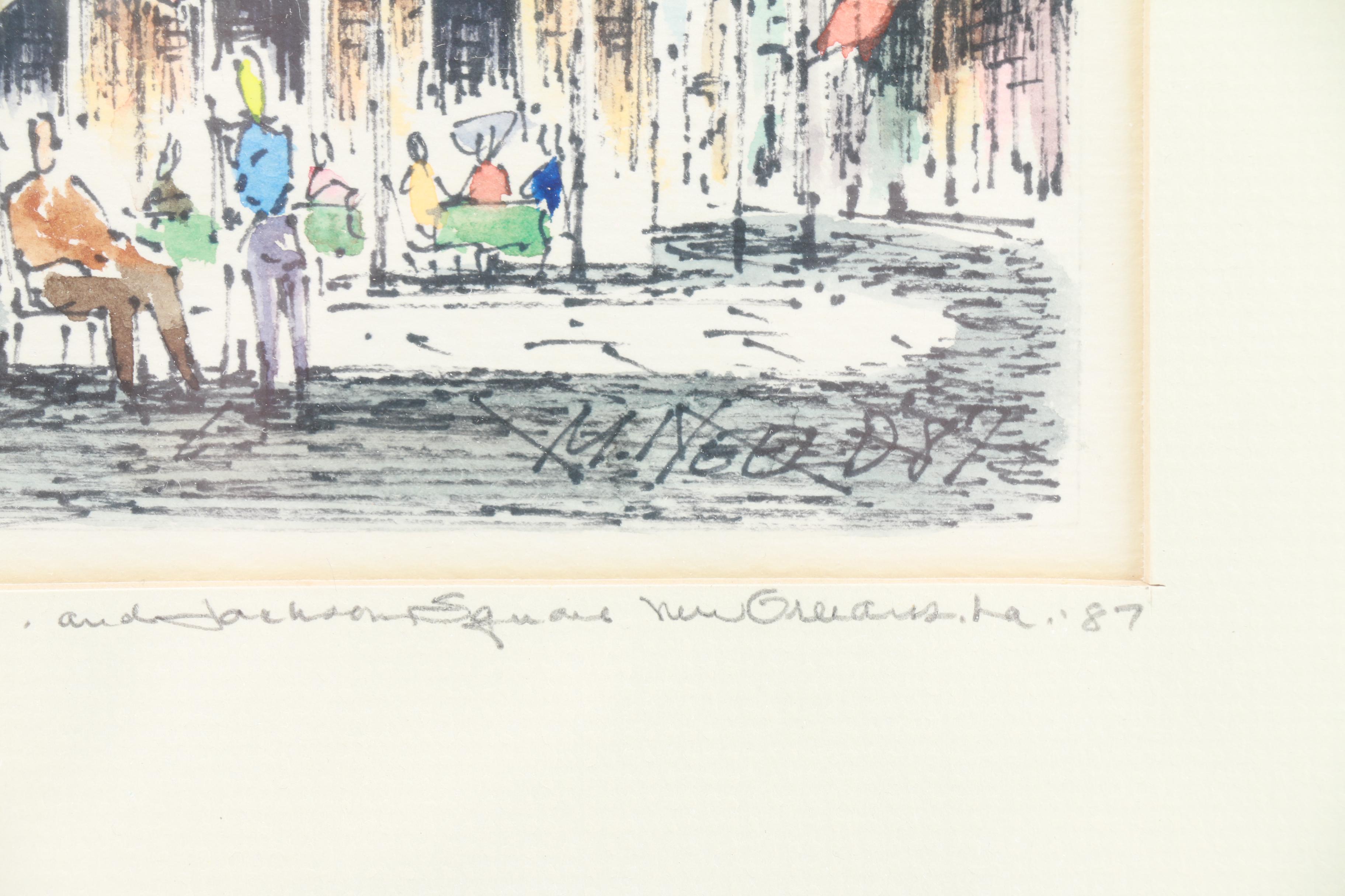 Martin Neeld Watercolor Paintings of Architecture