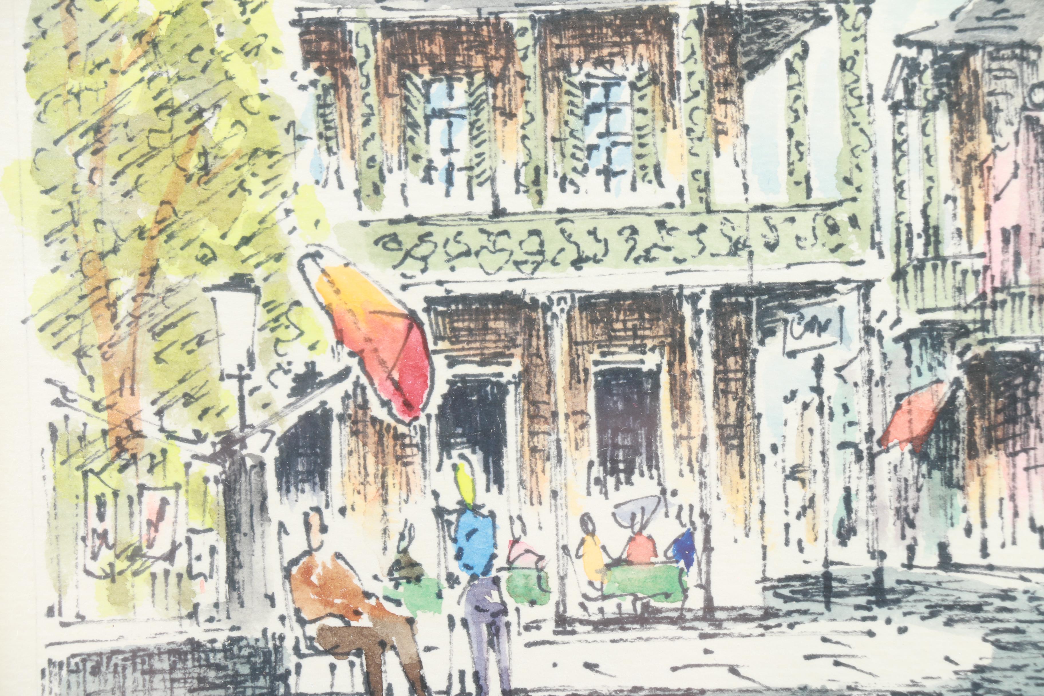 Martin Neeld Watercolor Paintings of Architecture