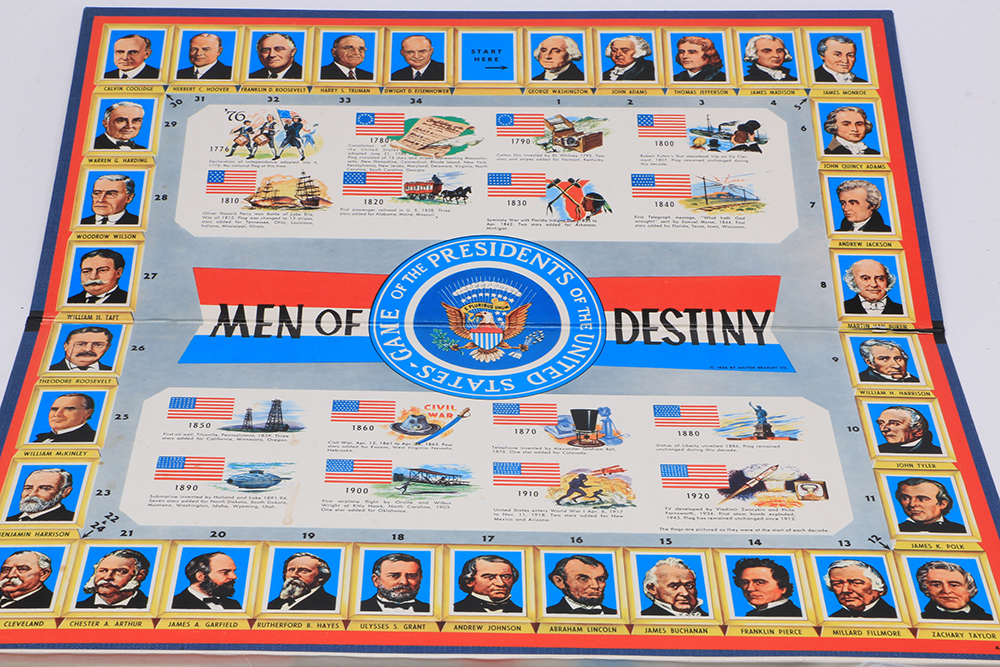 Vintage Milton Bradley Board Game Collection