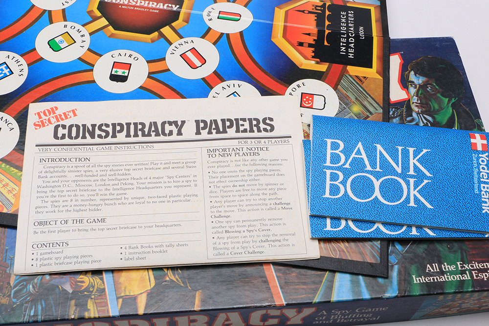 Vintage Milton Bradley Board Game Collection