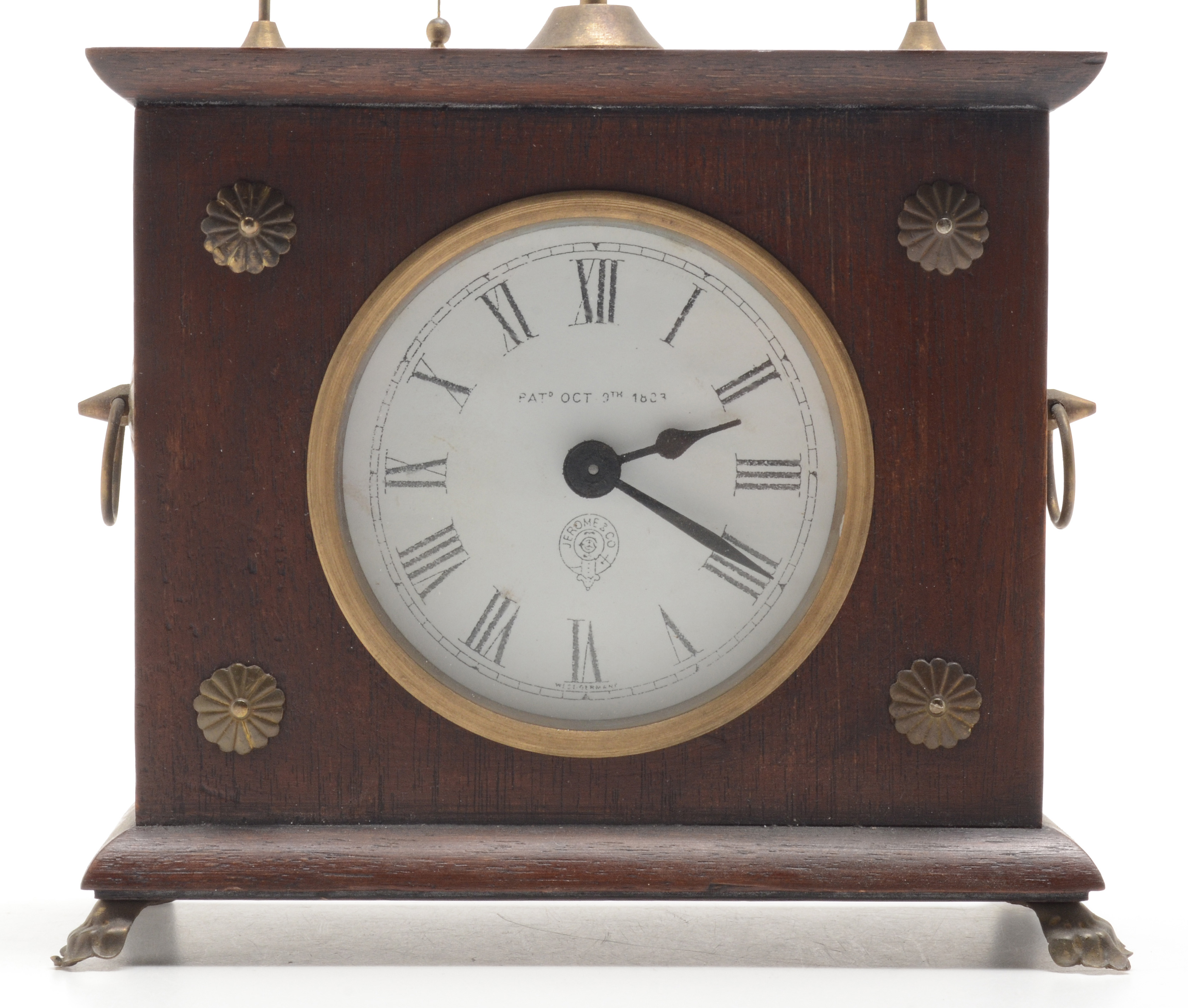 Vintage Horolovar Flying Pendulum Clock