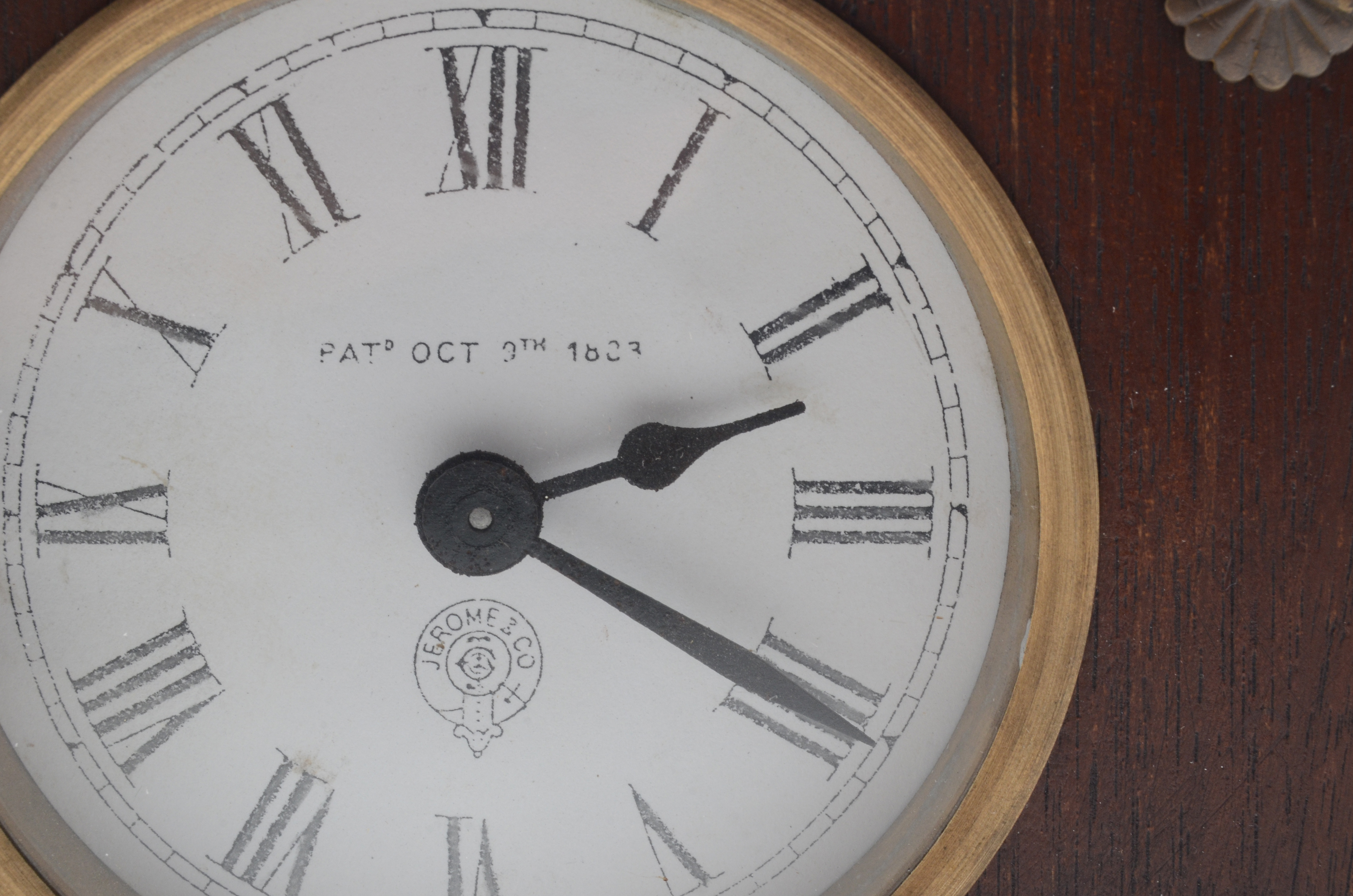 Vintage Horolovar Flying Pendulum Clock