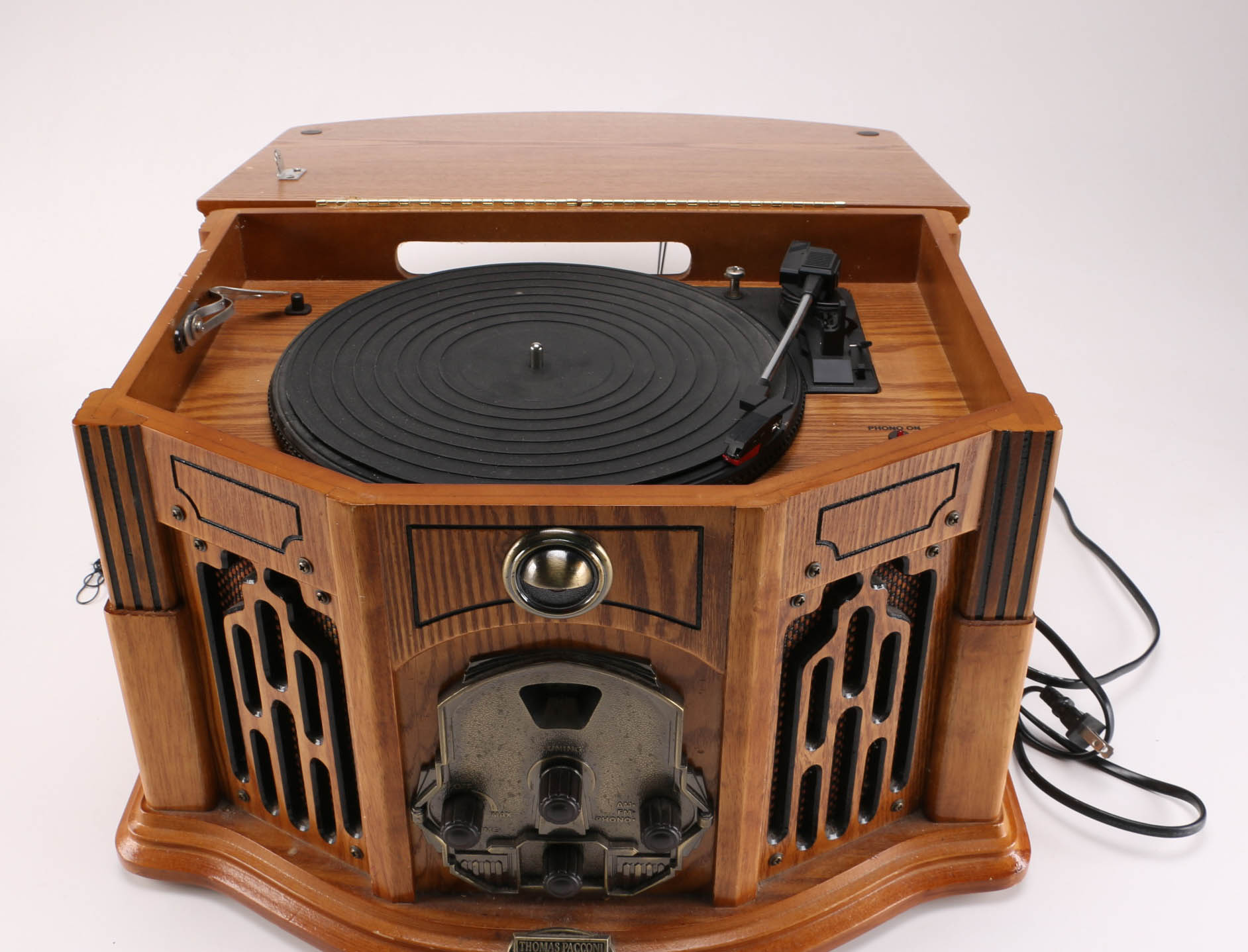 Thomas Pacconi Replica Antique Record Player and Radio