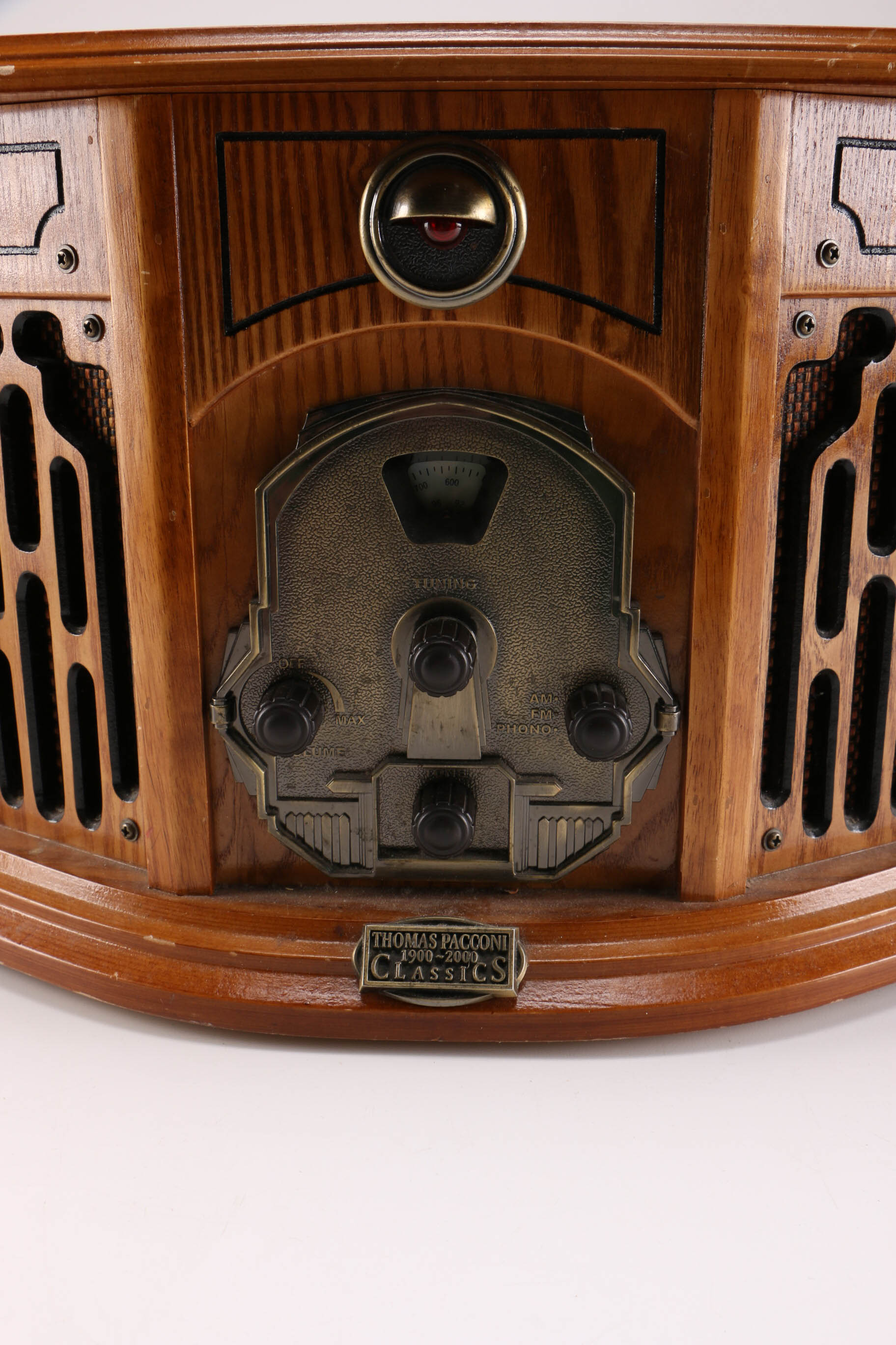 Thomas Pacconi Replica Antique Record Player and Radio