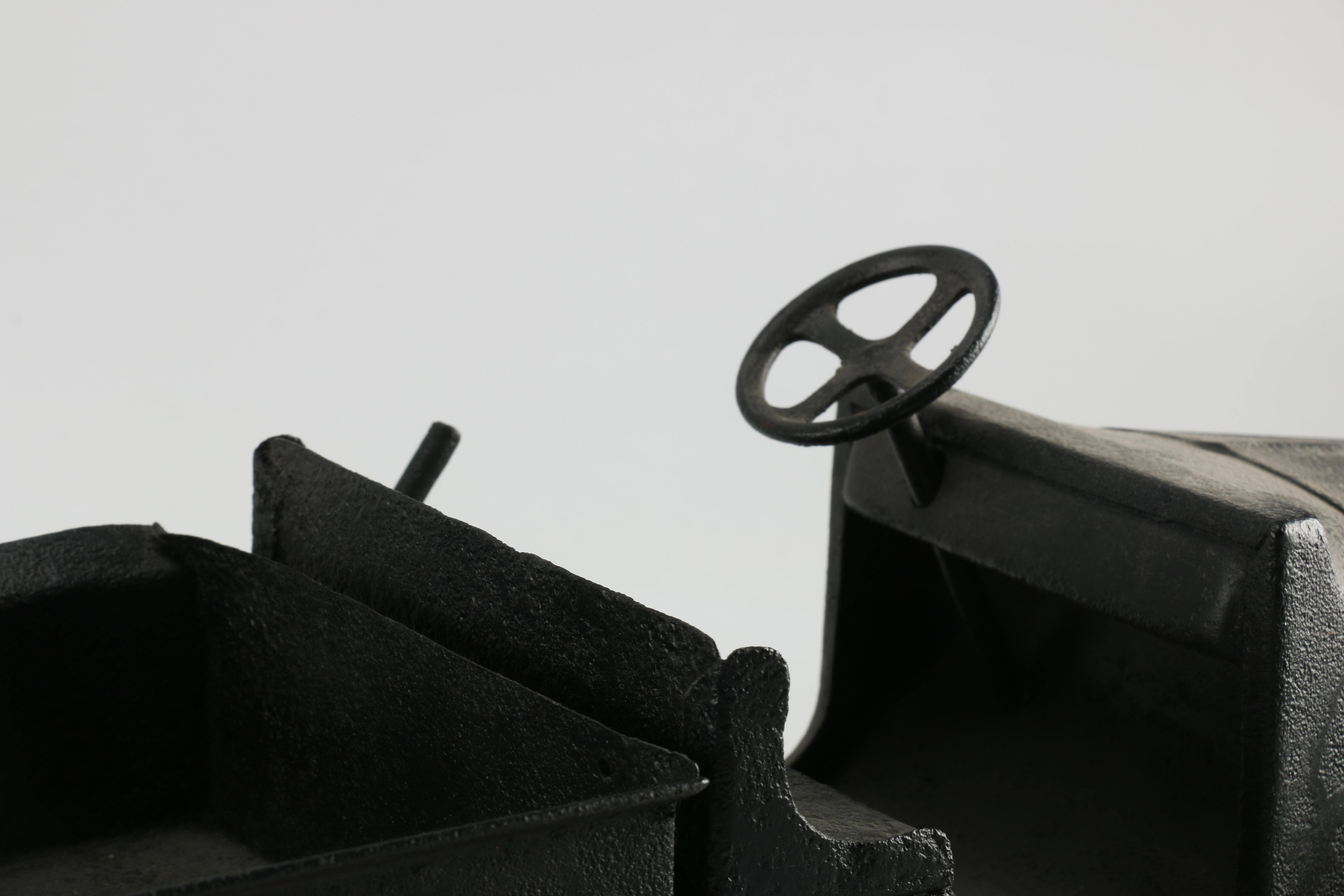 Black and Red Toy Truck