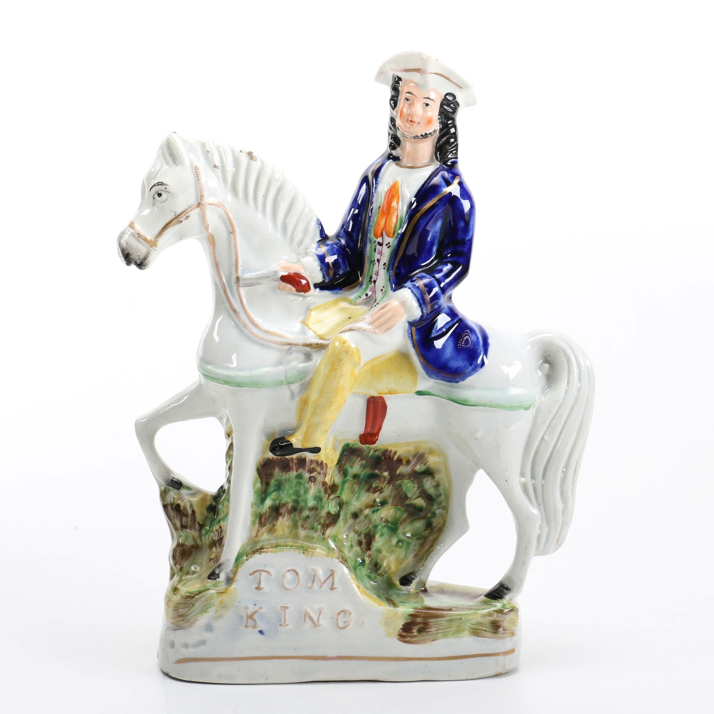 Staffordshire Tom King Ceramic Figurine