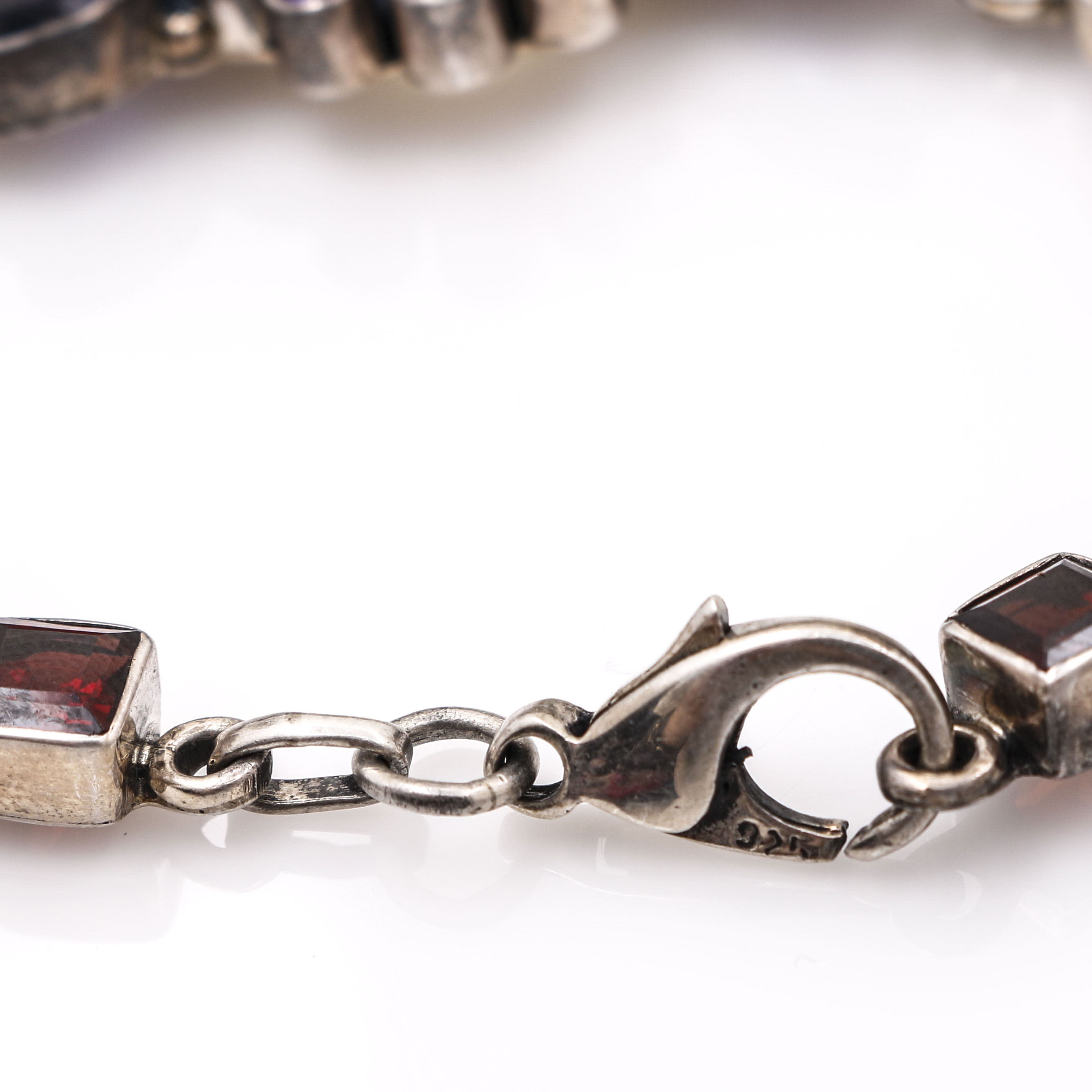 Nicky Butler Sterling Silver Multi-Gemstone Bracelet