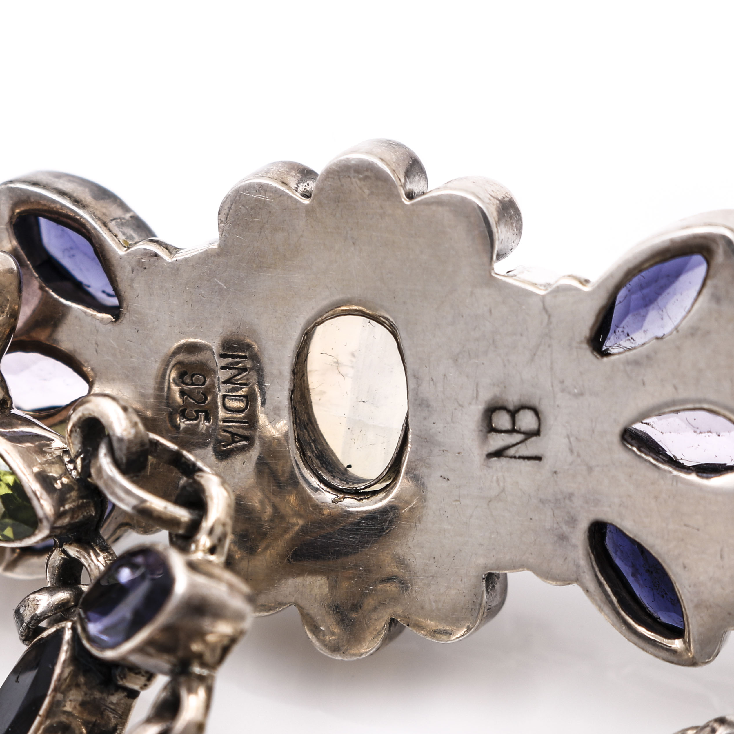 Nicky Butler Sterling Silver Multi-Gemstone Bracelet