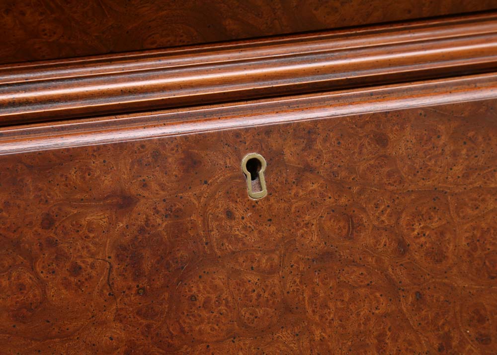 Vintage Hickory Chair Mahogany and Burlwood Secretary