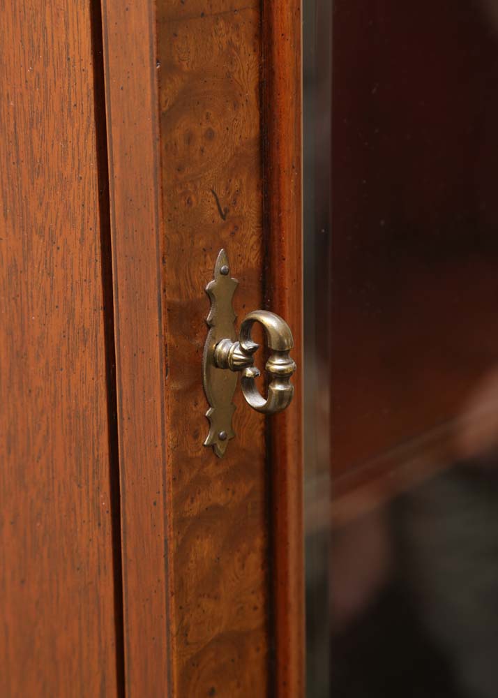 Vintage Hickory Chair Mahogany and Burlwood Secretary