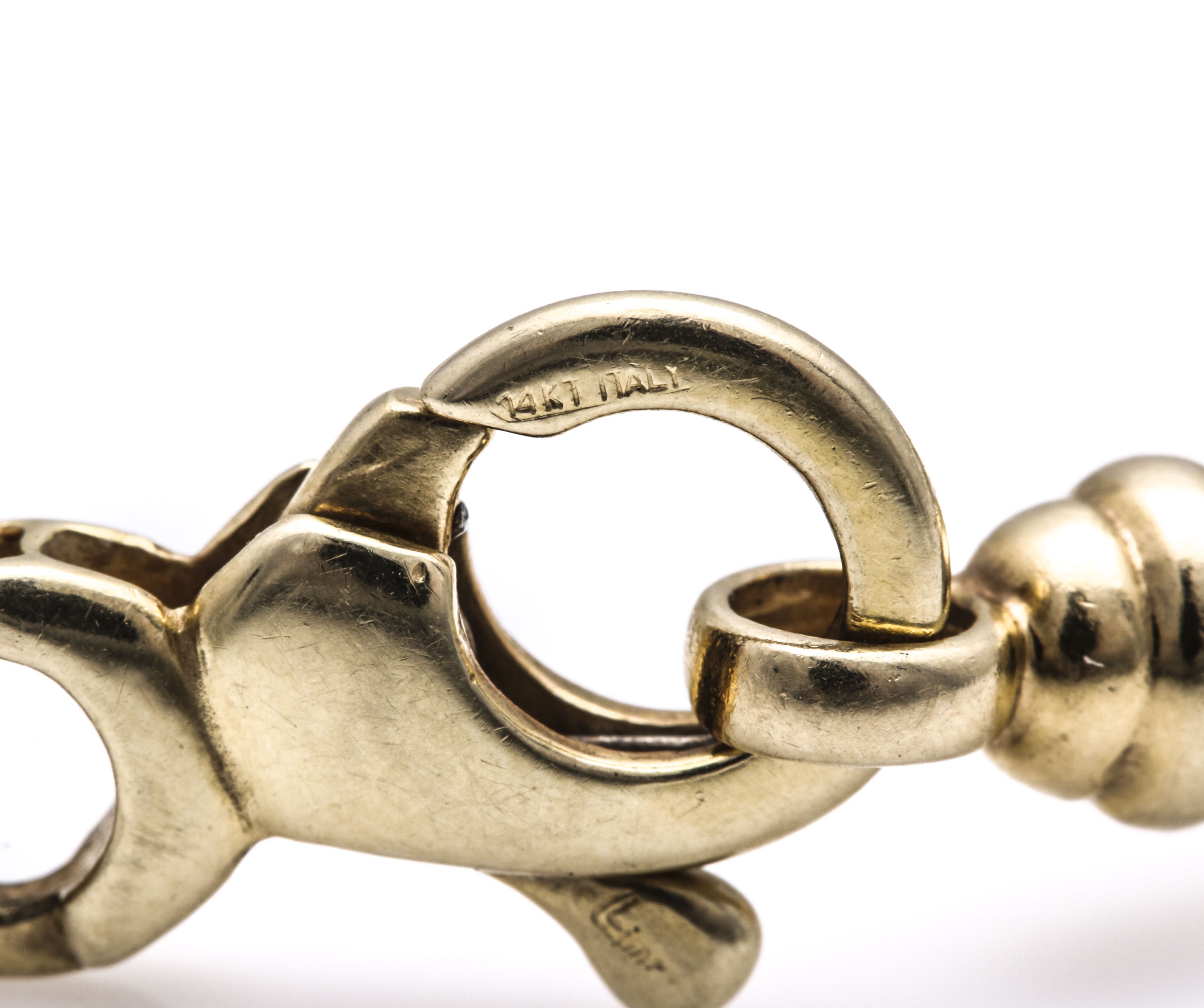 14K Yellow Gold Torsade Bracelet