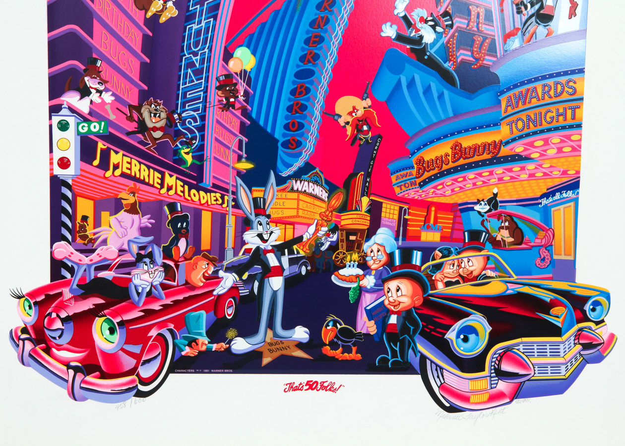 Melanie Taylor Kent Limited Edition Print "That's 50 Folks"