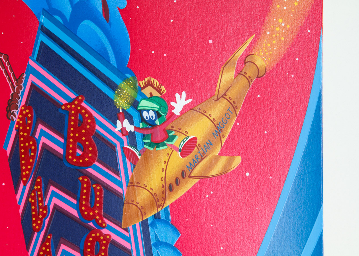 Melanie Taylor Kent Limited Edition Print "That's 50 Folks"