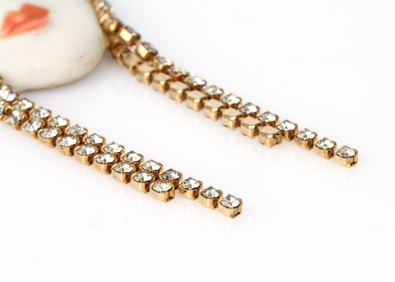 Marsha Bauer Art Deco Style Mask Brooch