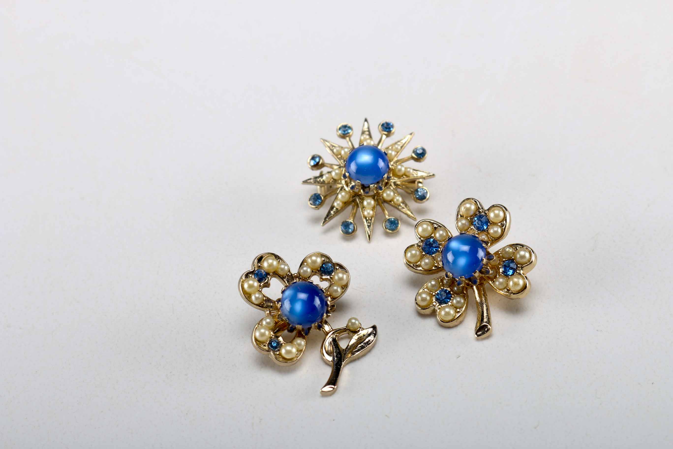 Signed Costume Jewelry Including Trifari