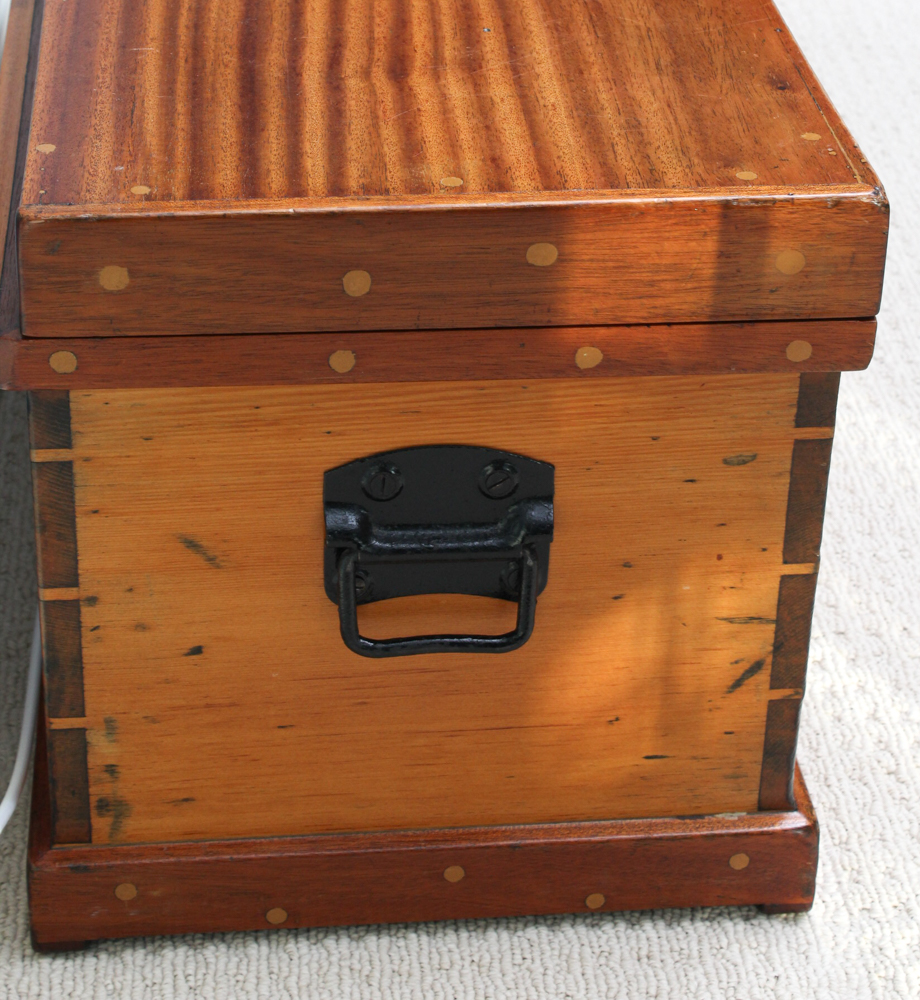 Antique Wooden Carpenter's Chest