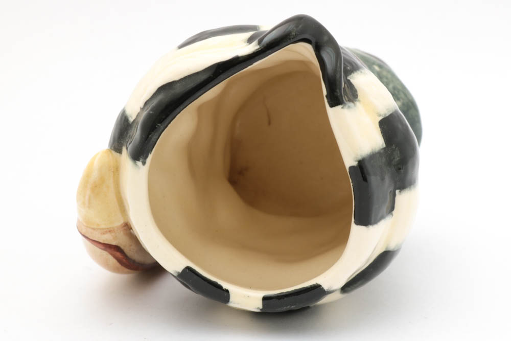 Two Vintage Royal Doulton Toby Character Mugs "The Trapper" and " Bootmaker"