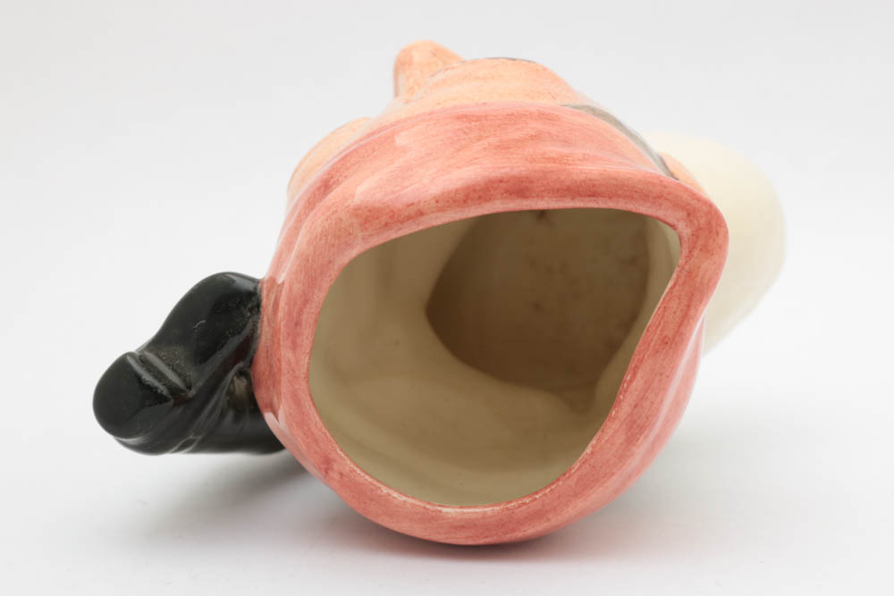 Two Vintage Royal Doulton Toby Character Mugs "The Trapper" and " Bootmaker"