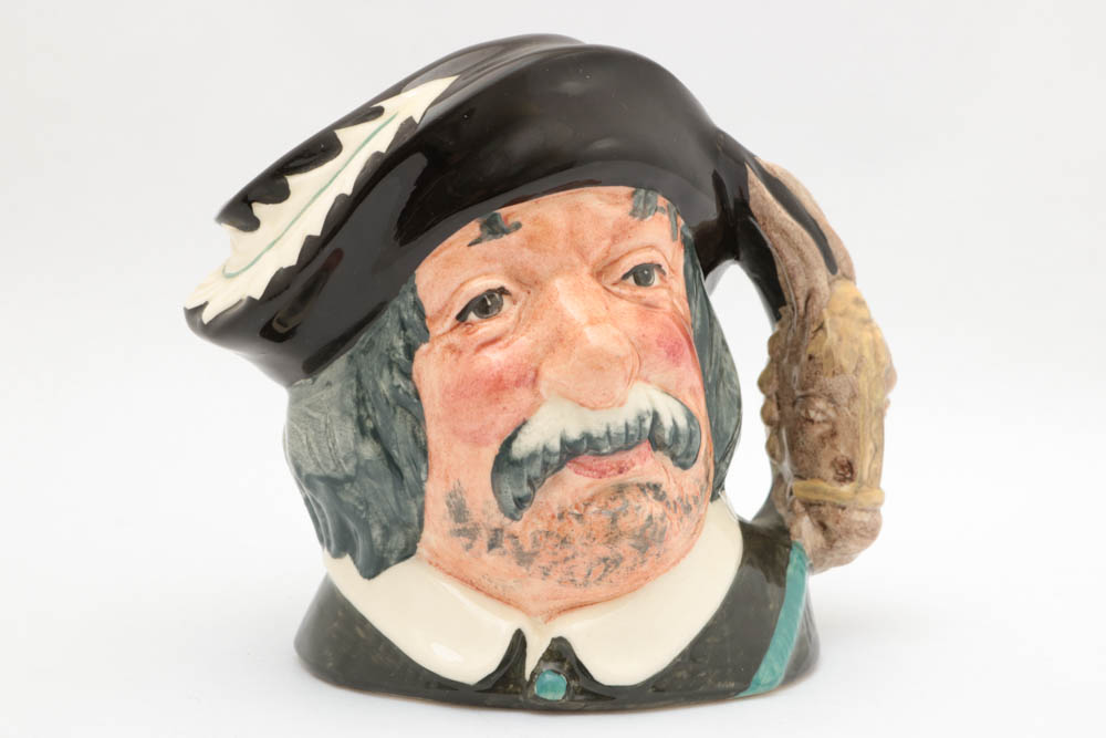 Vintage Royal Doulton "Mark Twain" and "Sancho Pance" Toby CharacterMugs