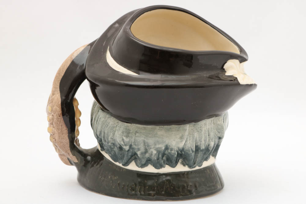 Vintage Royal Doulton "Mark Twain" and "Sancho Pance" Toby CharacterMugs